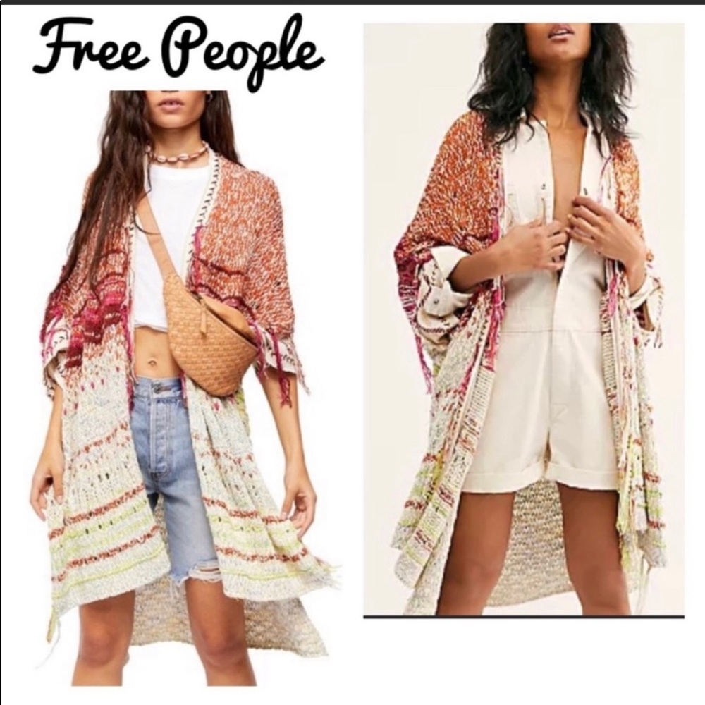 Free People Sweater Cardigan